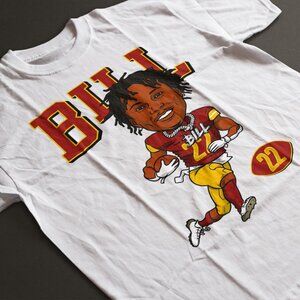 Bill Croskey-Merritt Football Shirt ,Washington Football Rookie,Commanders Shirt